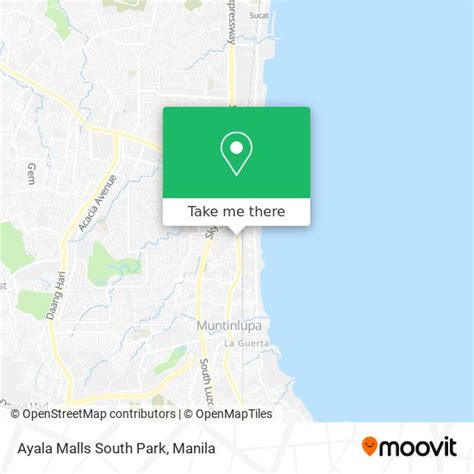 Ayala Malls South Park Map .